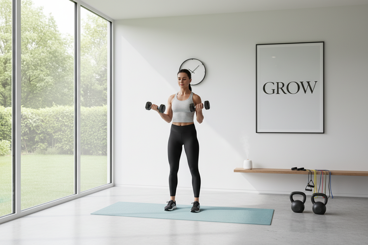 How to Set Up a Home Strength Training Routine (No Gym Required)