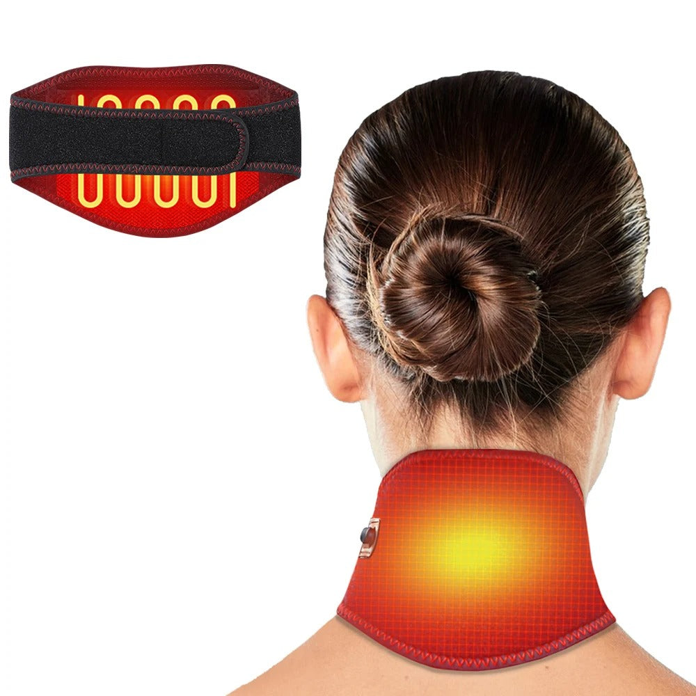 SpineHeat™ Heated Neck Wrap (U.S. Plug Only)